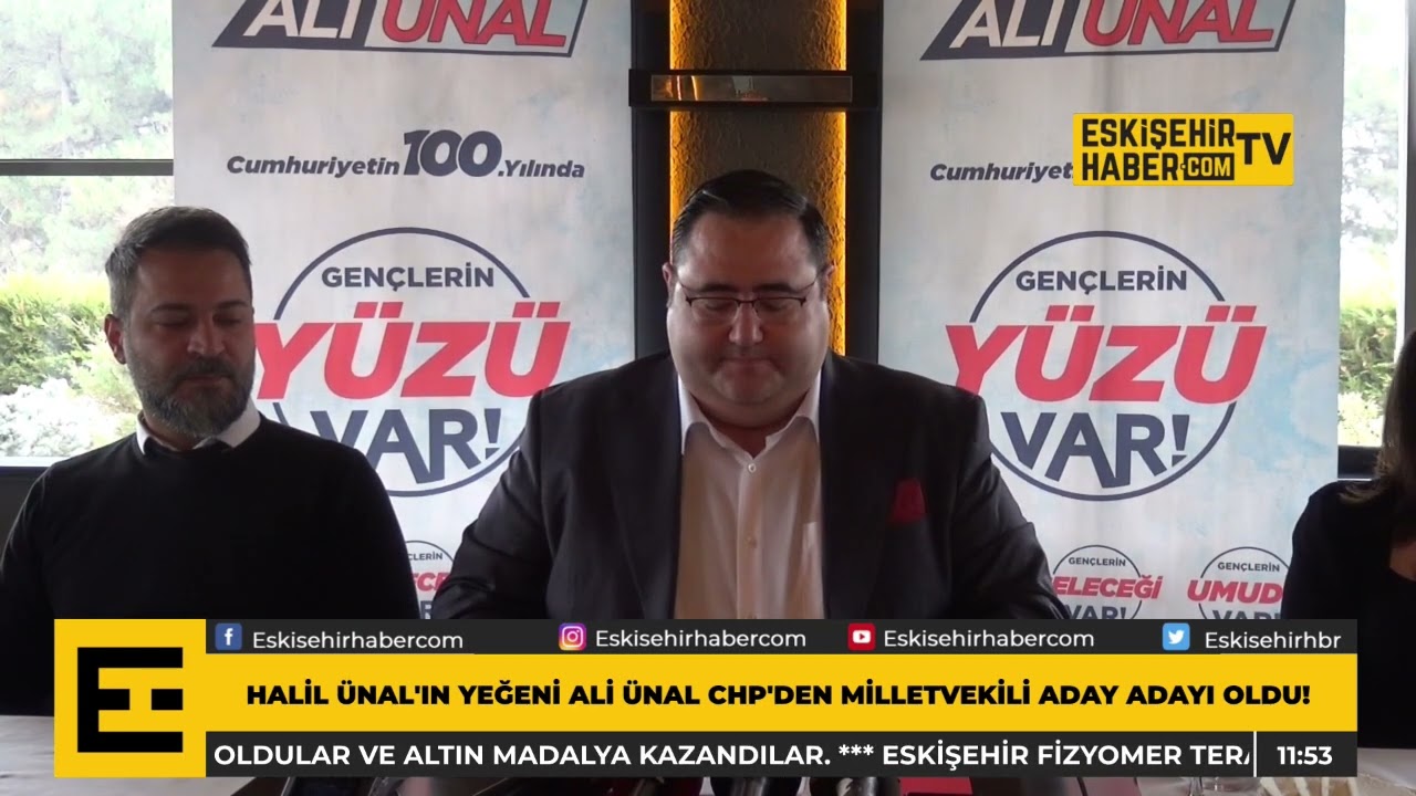 Halil &Uuml;nal'ın yeğeni Ali &Uuml;nal CHP'den milletvekili aday adayı oldu!