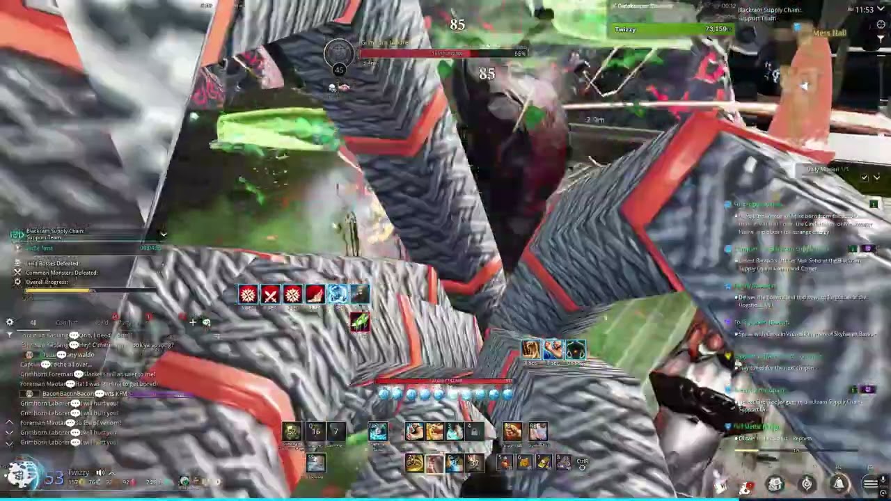 Blade and Soul NEO Blackram Supply Chain Support Team Dungeon Solo [NA Heavens Reach Server] (KFM)