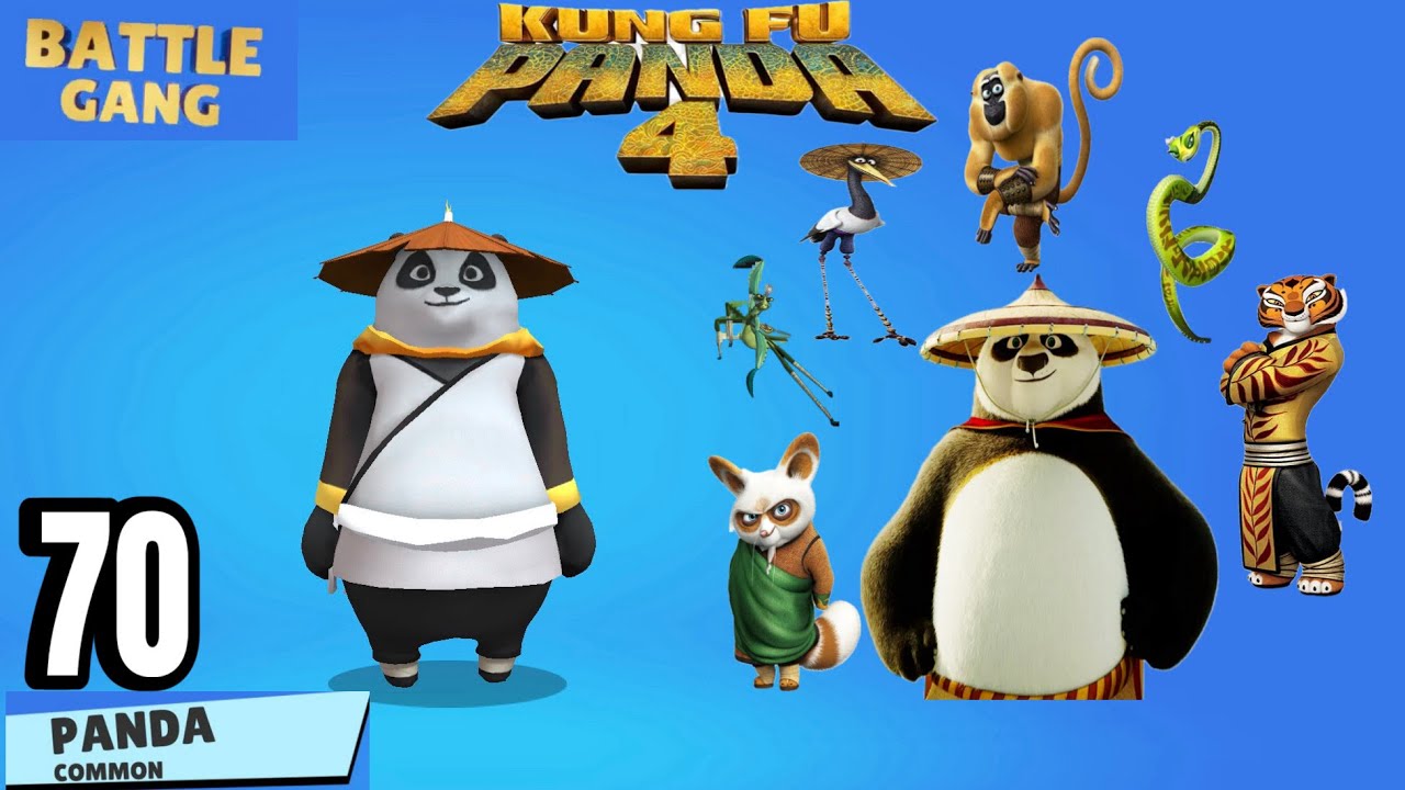 Panda Common - Kung Fu Panda Skin - Battle gang-fun ragdoll beasts Ep70