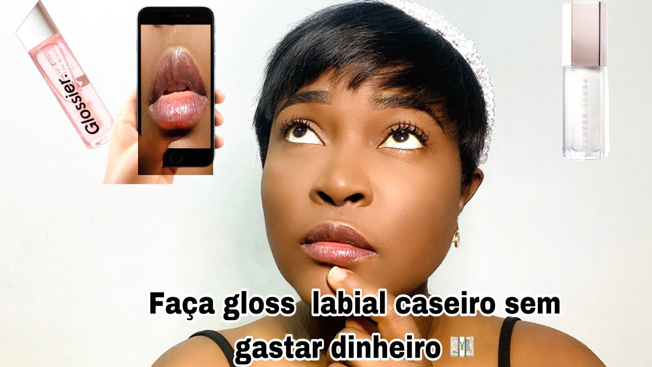 como fazer gloss labial caseiro com apenas 3 ingredientes 😱passo a passo