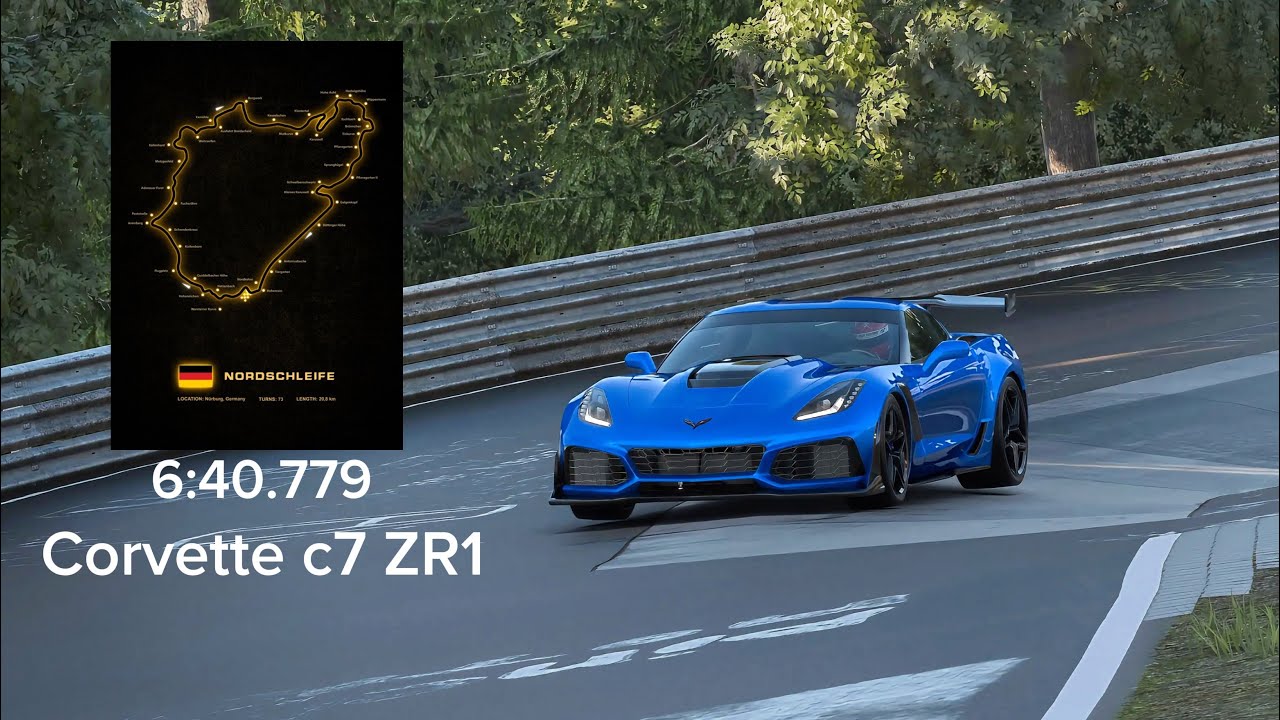 2019” Corvette ZR1 NÜR NordSchleife Gran turismo 7