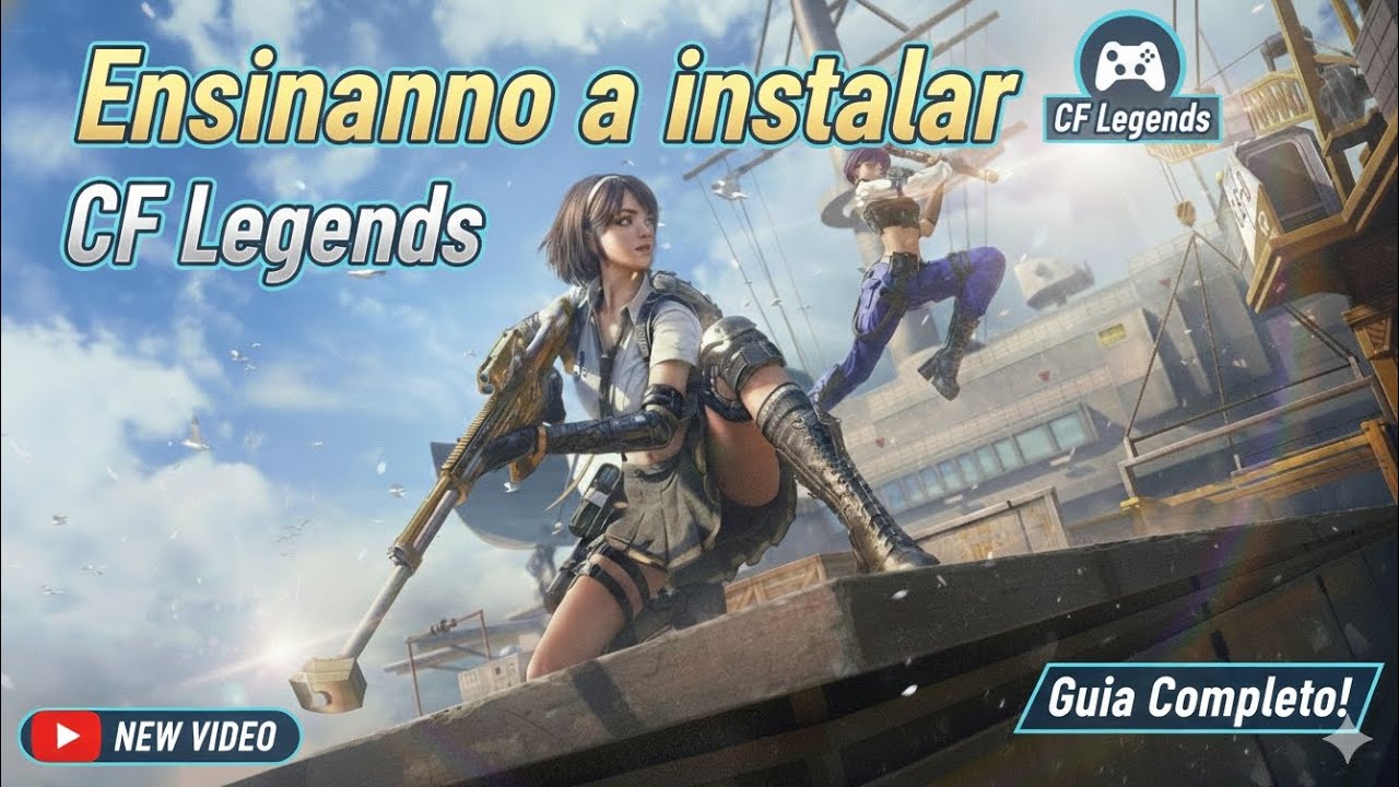 COMO INSTALAR CROSSFIRE LEGENDS RAPIDO E FACIL, DEIXA LIKE!