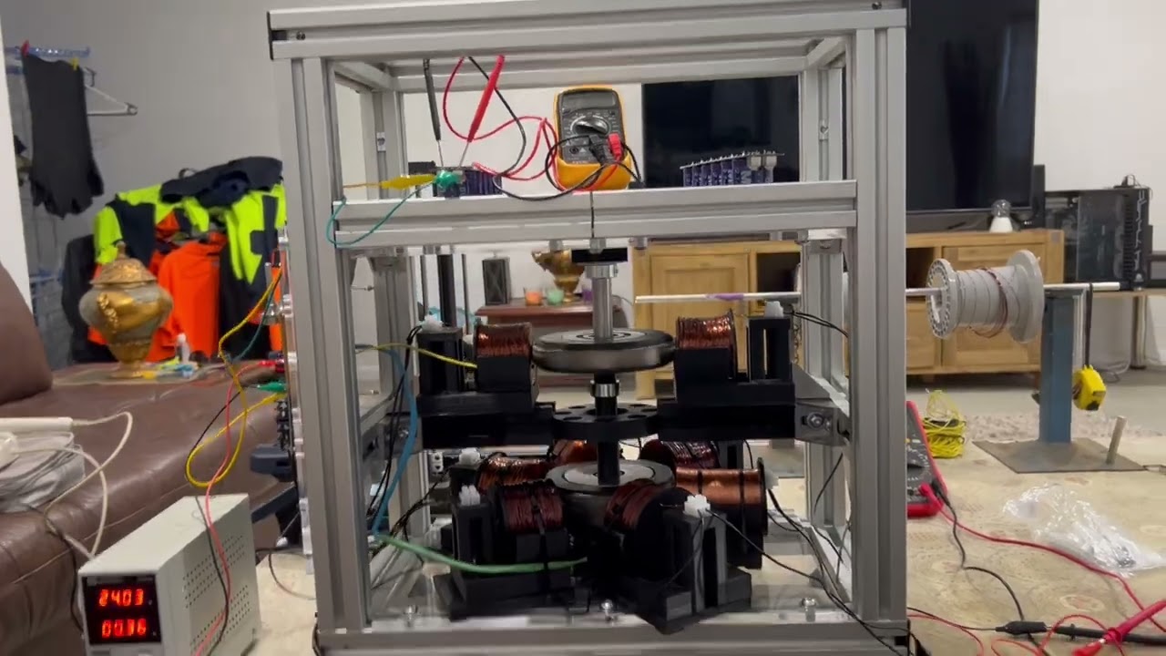 Incomplete Pulse Motor Demonstrating Some Serious Voltage