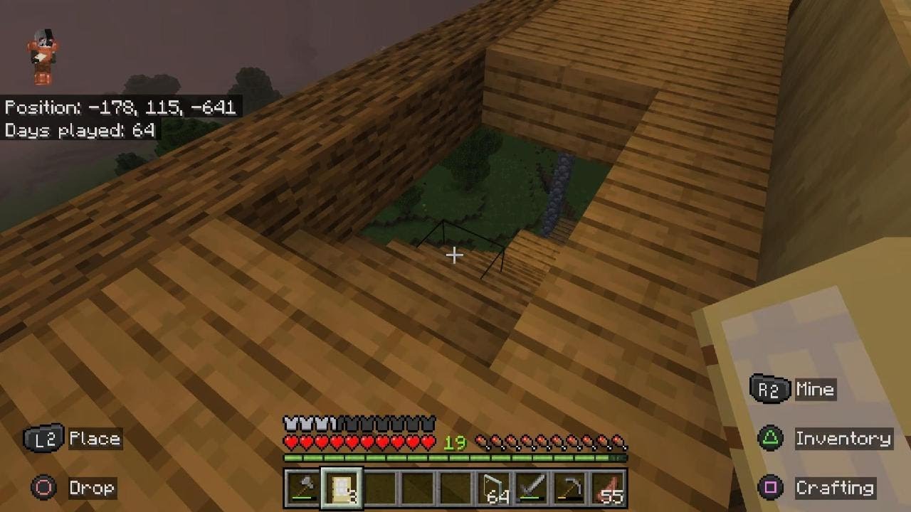 Freezing & Mining! | Finishing the Roof? | Minecraft Ep. 12