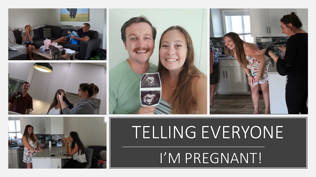 Telling our Friends & Family that I'm Pregnant!