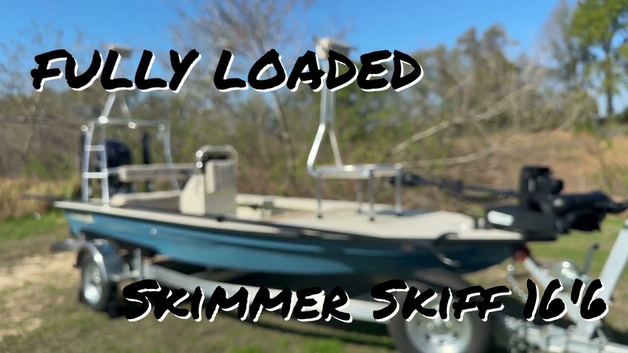 FULLY LOADED Skimmer Skiff 16'6