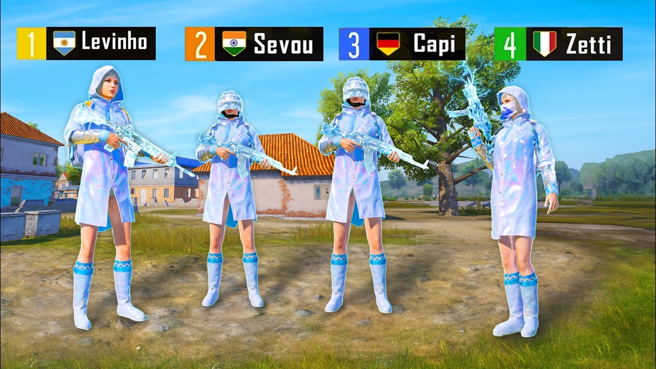GLACIER FULL SQUAD @Sevou @Capi Gaming @Zetti PUBG MOBILE