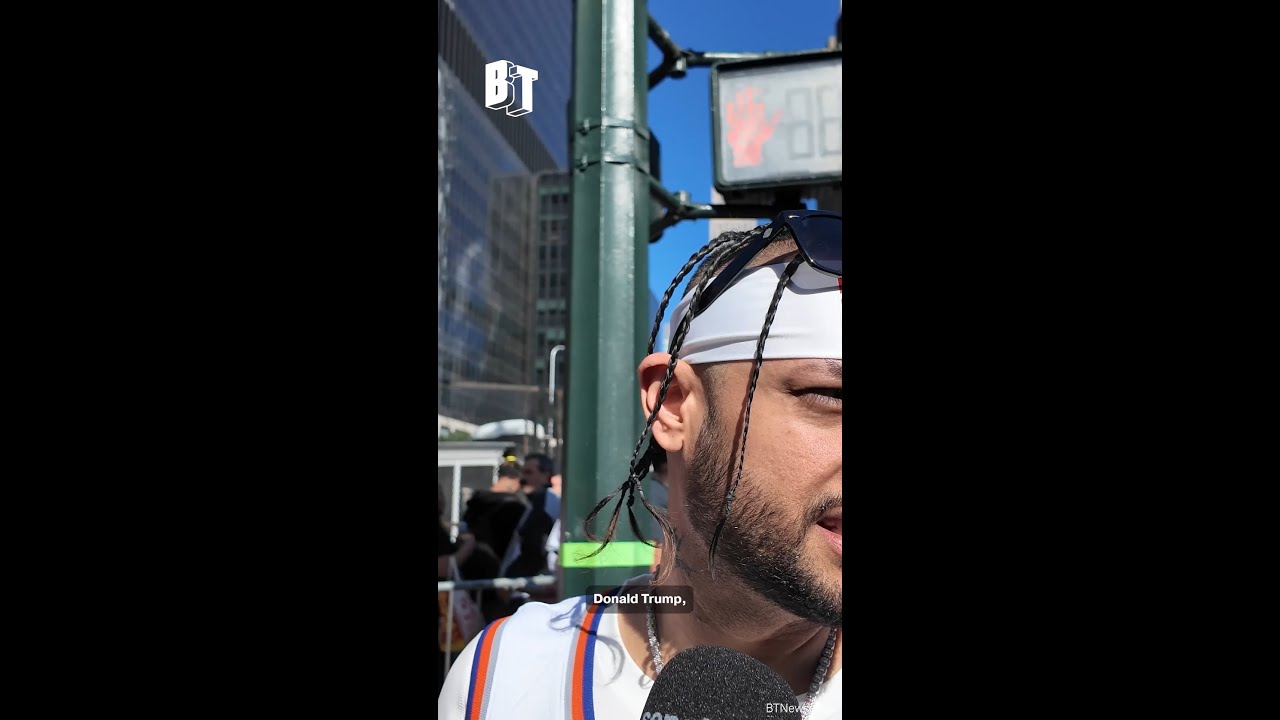 Knicks fans to Trump: 'Stay the f*ck* out of NYC!'