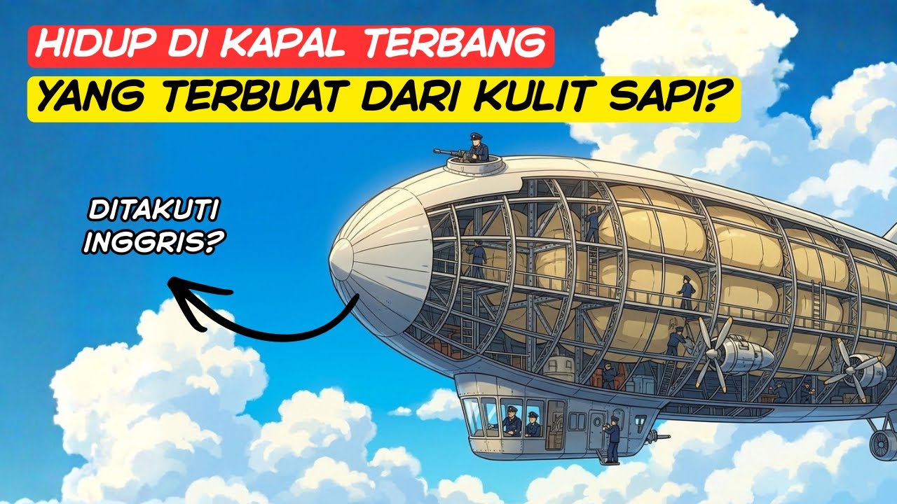 Seperti Apa Rasanya Hidup di dalam Zeppelin Selama Perang Dunia 1?