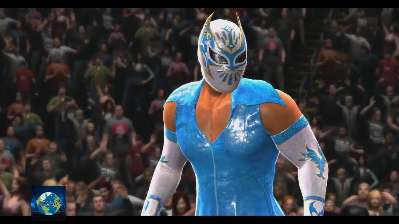 #SinCara Entrance in All WWE Videogames (Included #WWE2K19)