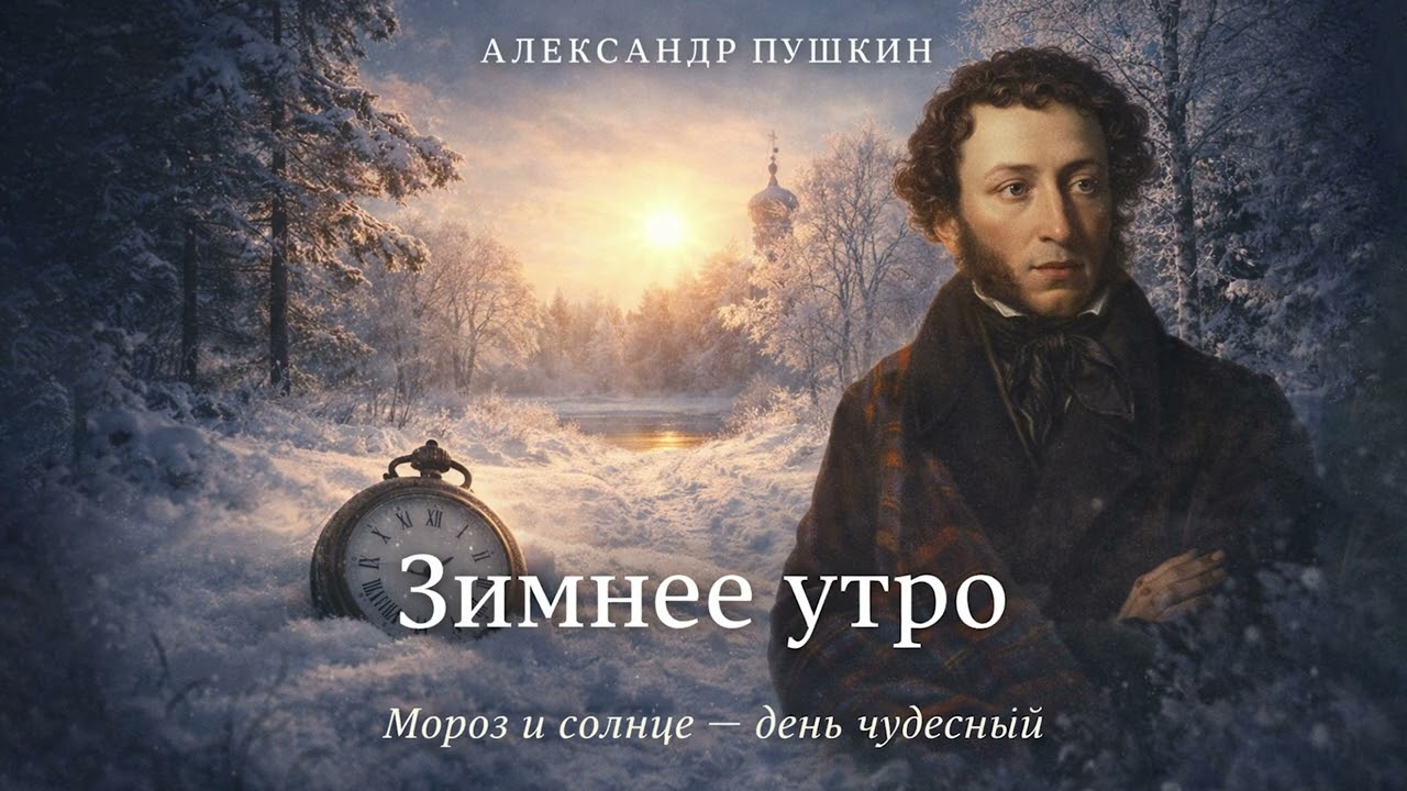 Пушкин — «Зимнее утро» (New Style)