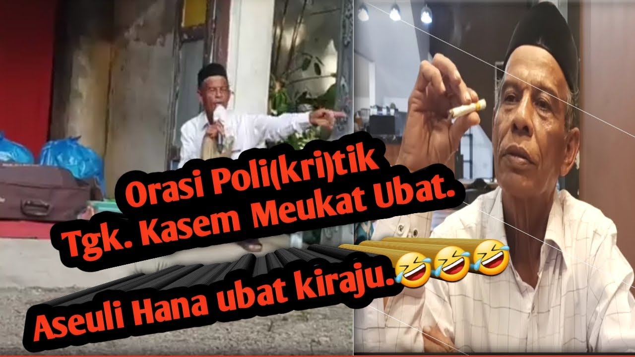 TGK KASEM MEUKAT UBAT  BERORASI POLI ( KRI )TIK SAMBIL JUAL OBAT.