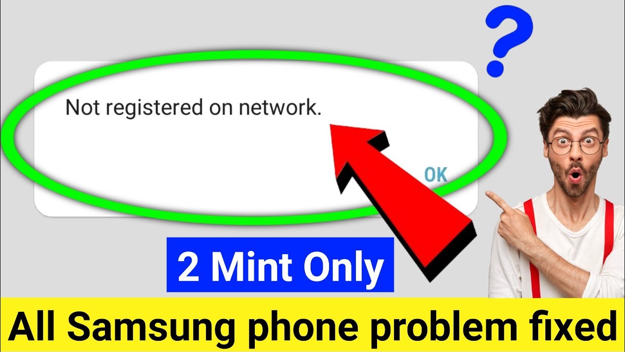 how to fix not registered on network samsung | not registered on network samsung problem solve |2025