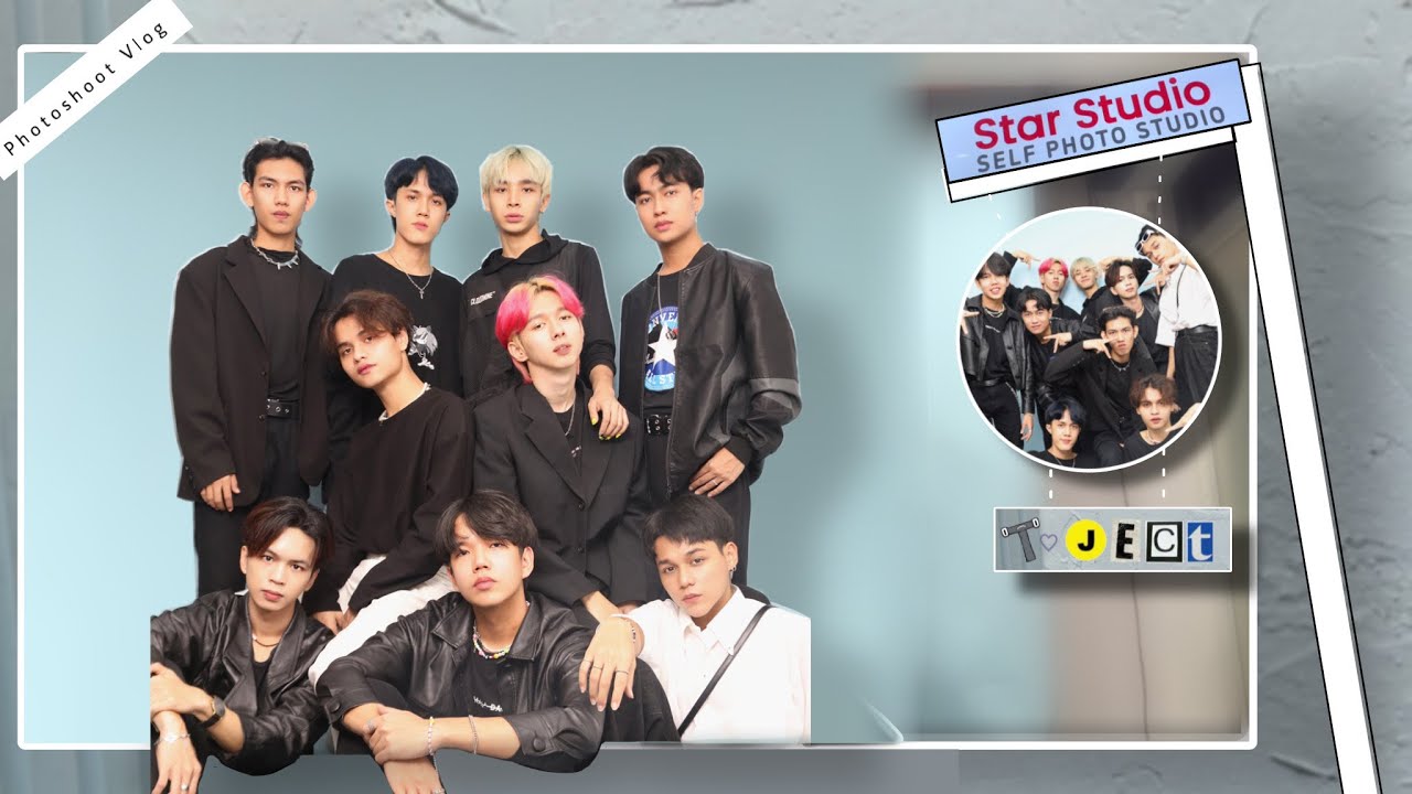 David log l photoshoot with T-ject