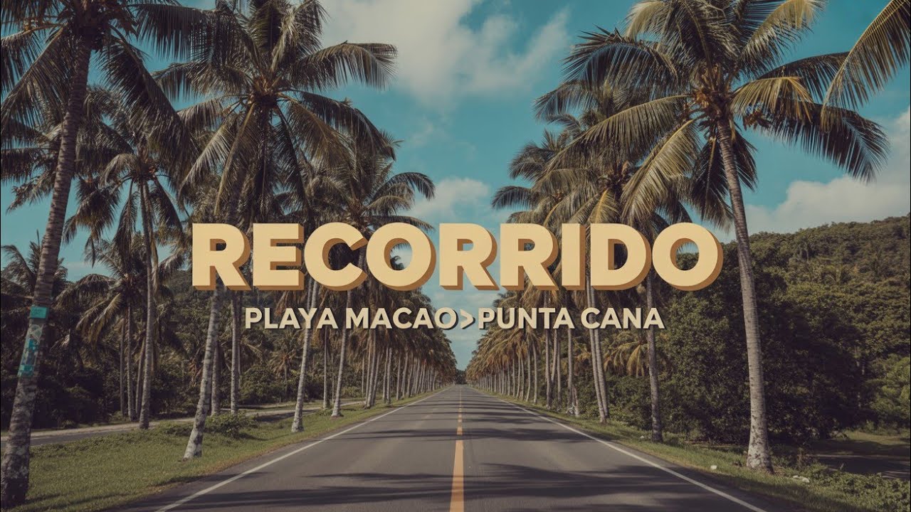 🔴 Cómo llegar a Playa MACAO - conociendo Republica Dominicana Dash Cam