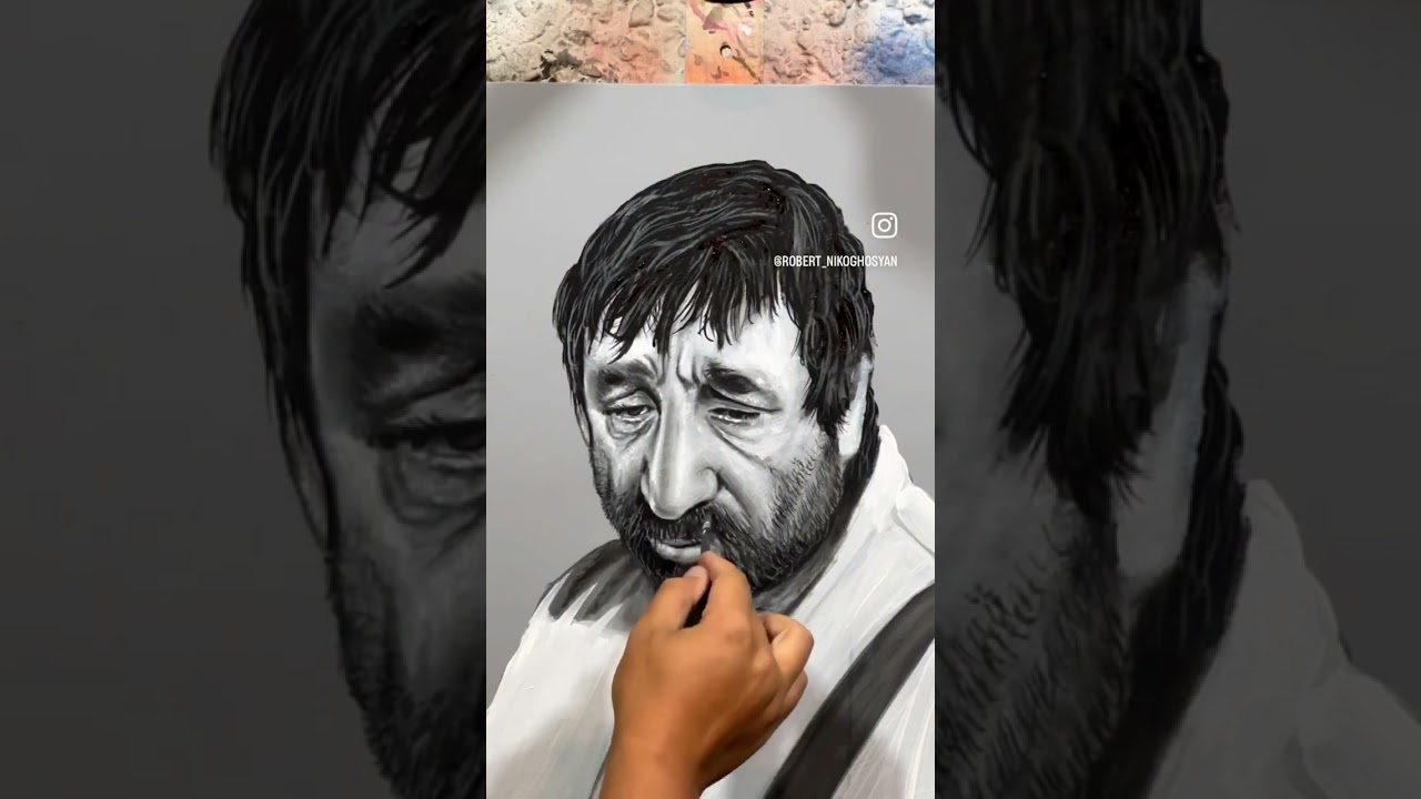 Фрунзик Мкртчян - художник Роберт Никогосян