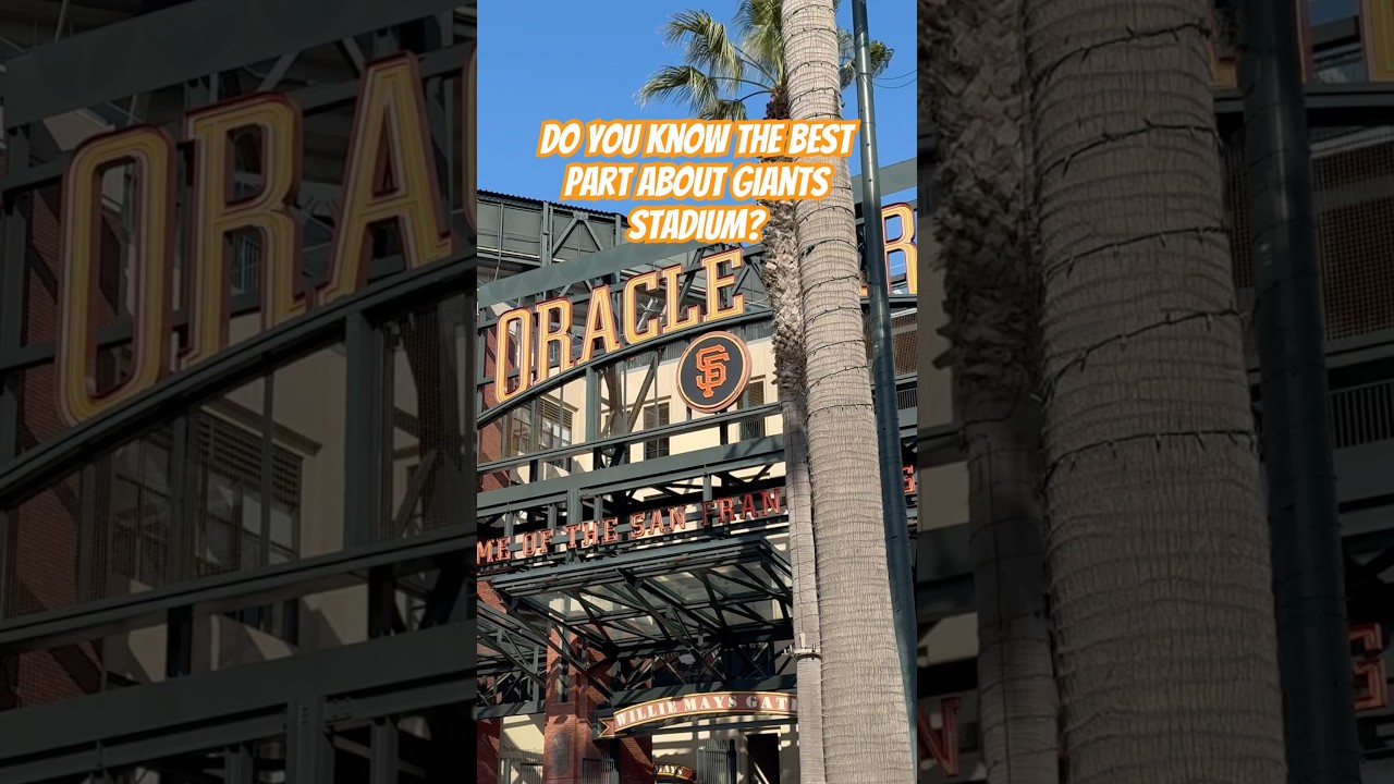 Home to the Giants-Oracle Park a top stadium-Subscribe to see all the parks I visit this season!⚾️🤩