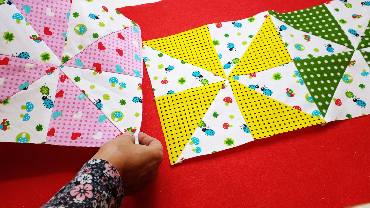 ✅ wonderful patchwork project with a clever sewing trick | DIY