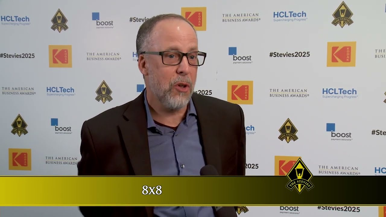 8x8 is a Stevie&reg; Award Winner in The 2025 American Business Awards&reg;