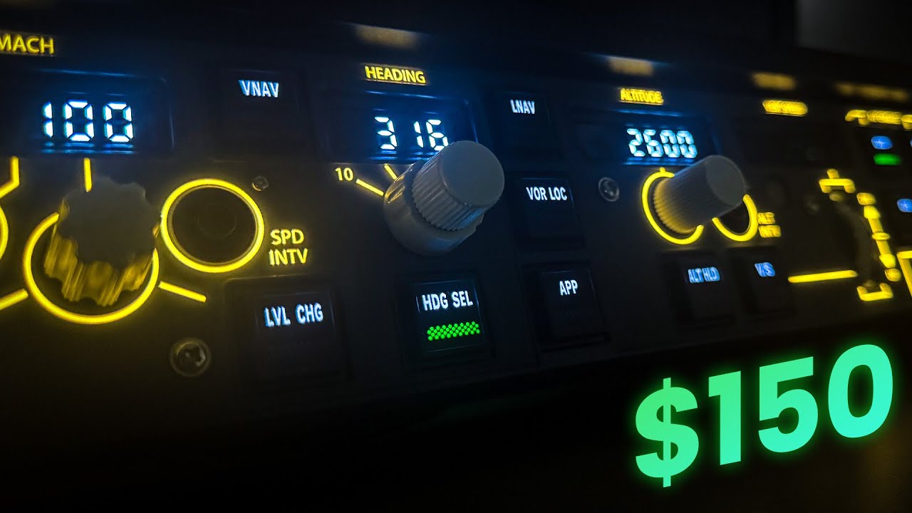 WINWING Boeing 737 PAP3 Review | Flight Simulator MCP