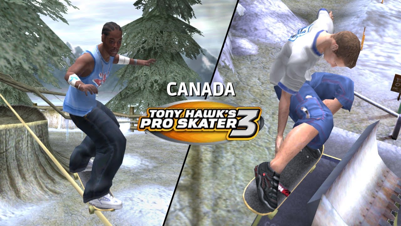 Tony Hawk's Pro Skater 3: Canada - 100% Goals, Stats and Decks