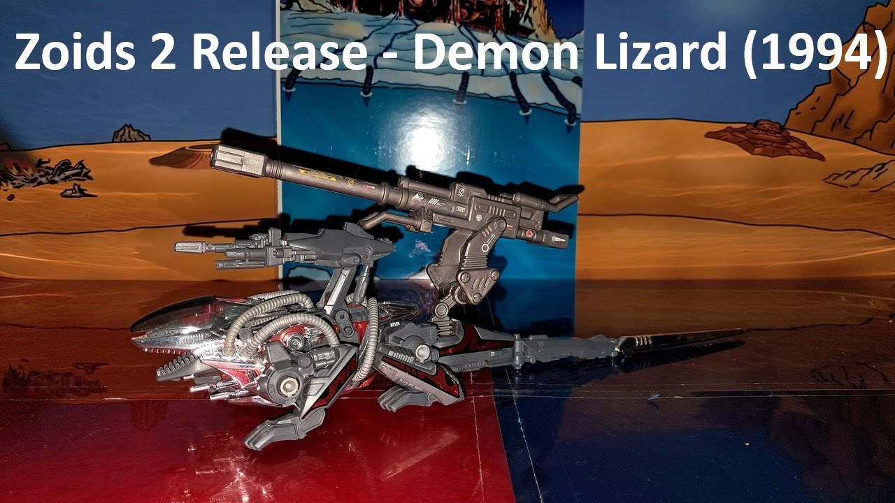 Zoids 2 Release - Demon Lizard - 1994 (With English Subtitles)
