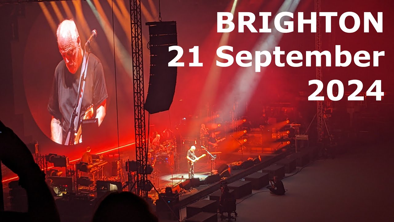 David Gilmour - Luck and Strange Tour - Dress Rehearsal - Brighton, UK