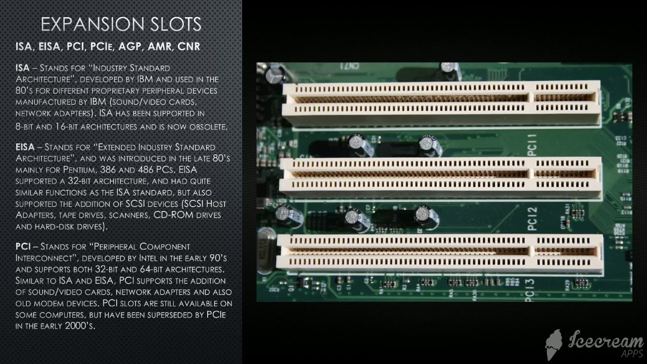 Hardware Fundamentals: 15 Expansion Slots