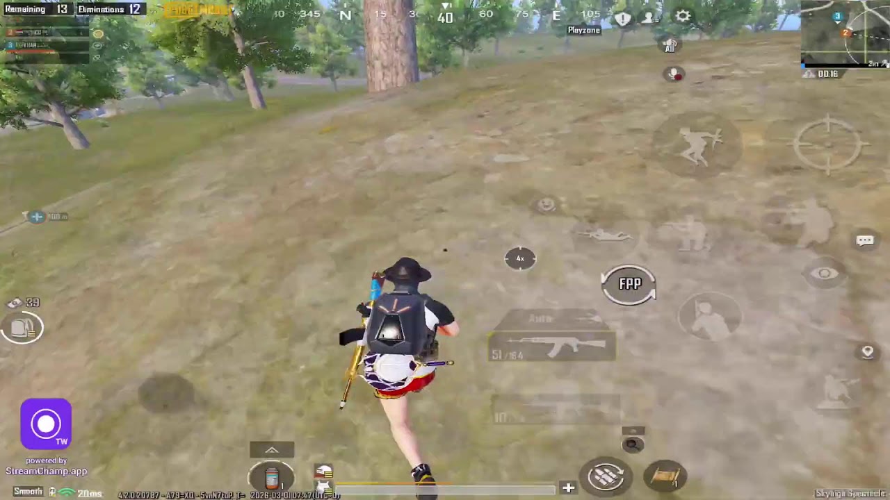 Broadcast powered by StreamChamp