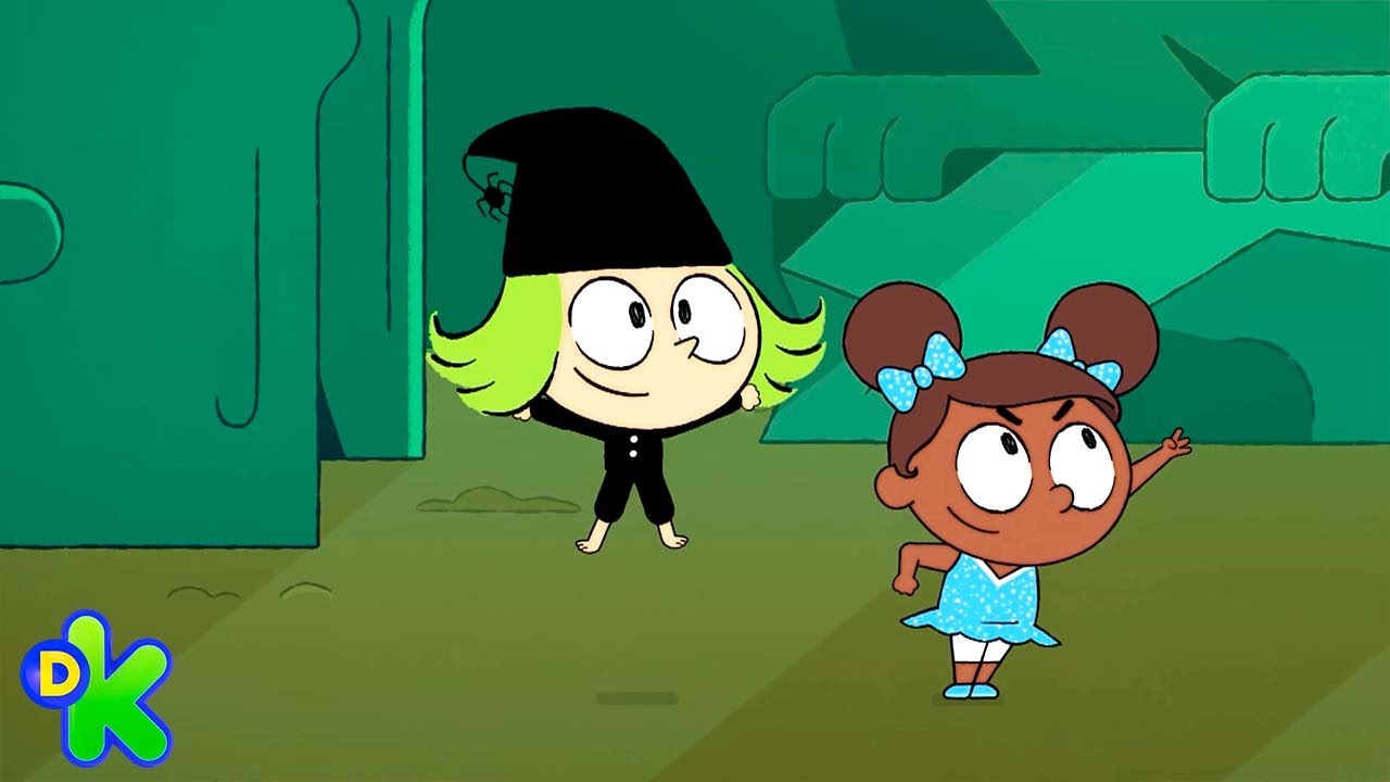 Galatea se hace pasar de hada y asusta a Gárgola | Zuk la brujita | Discovery Kids Latinoamérica
