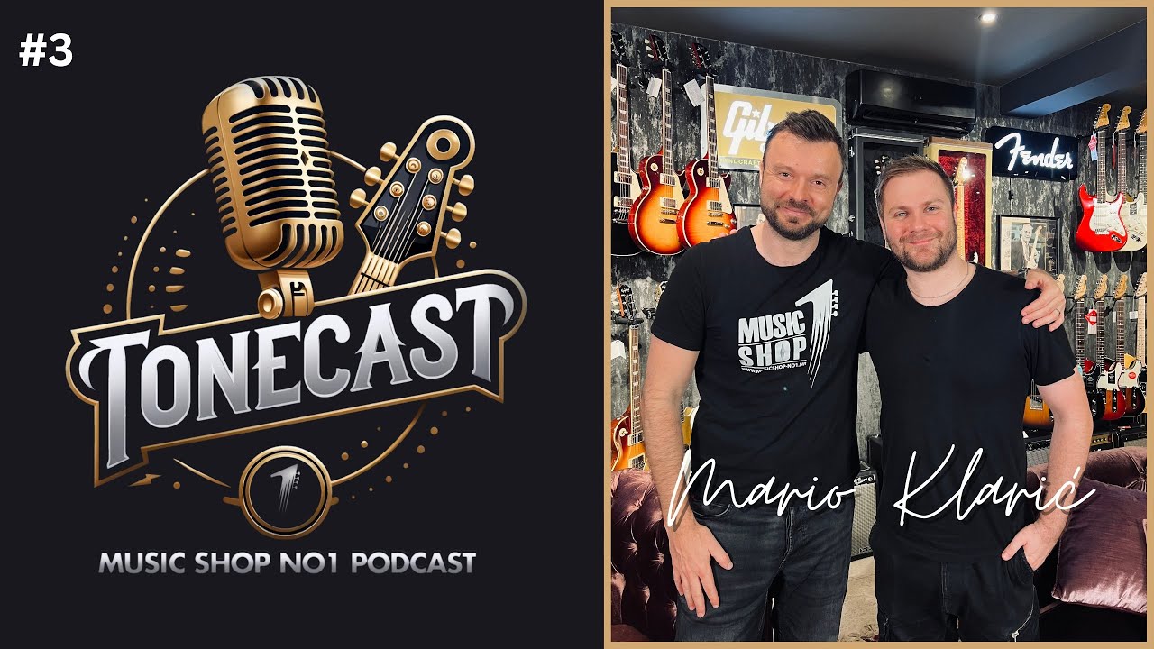 Tonecast Podcast by Music Shop No1 | Epizoda 3 &ndash; Mario Klarić