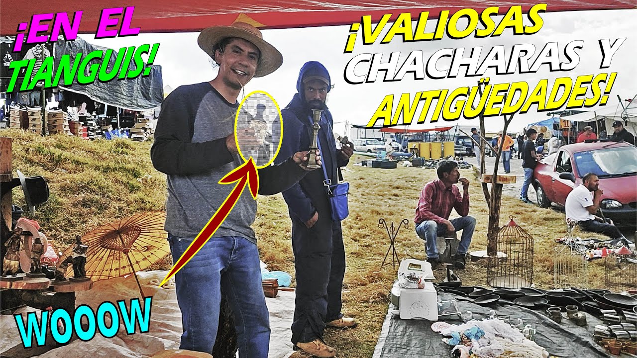 ¡Encuentro VALIOSOS TESOROS 💲 entre Chacharas, Juguetes y Antigüedades del Tianguis!