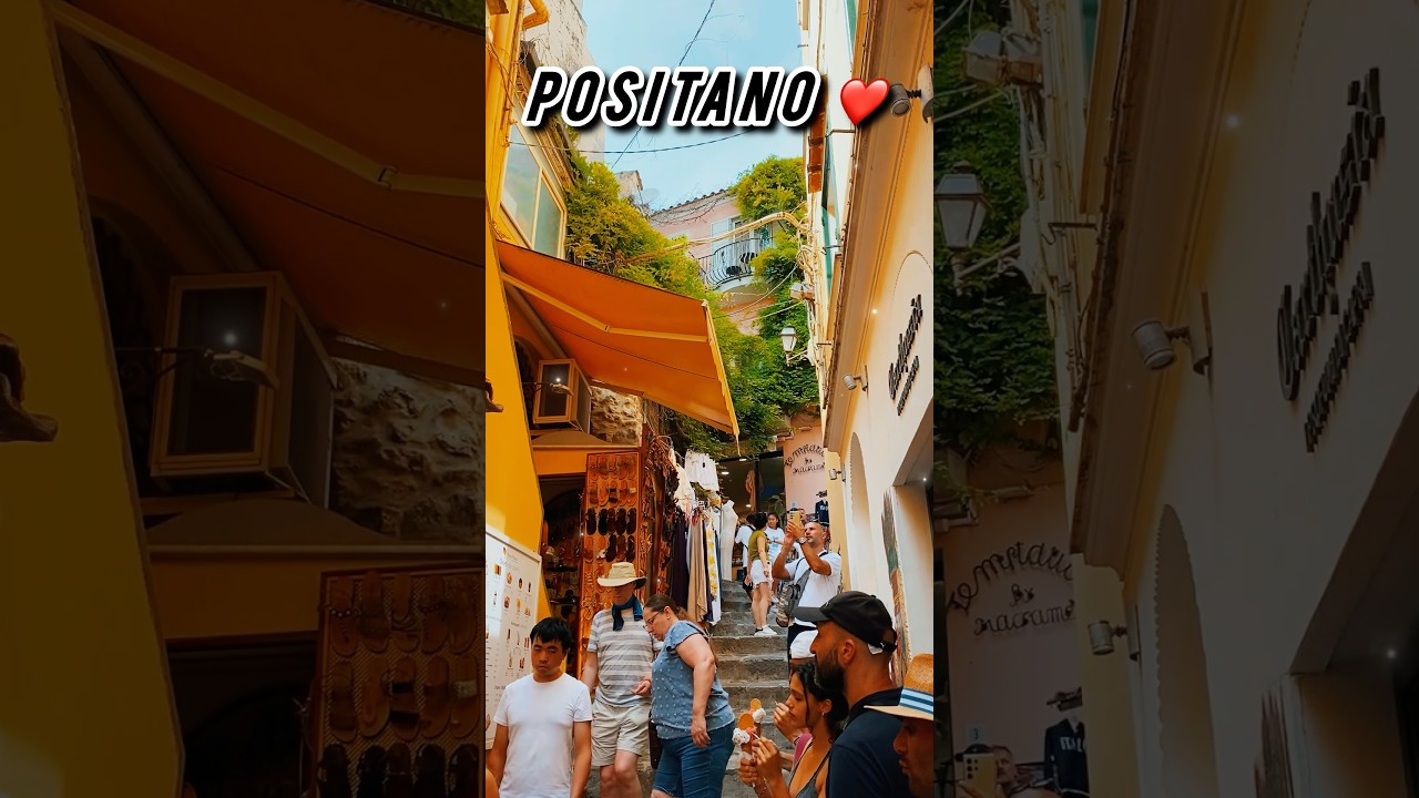 Positano: where Italy feels unreal 😍🇮🇹