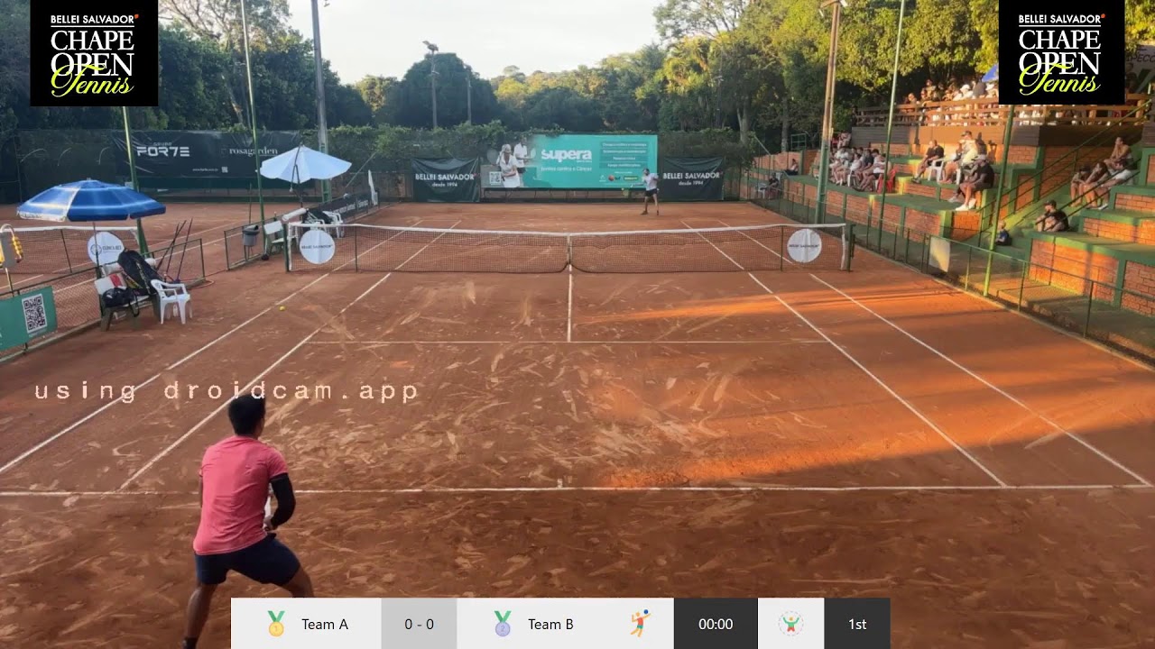 Transmissão ao vivo de Chape Open de Tennis