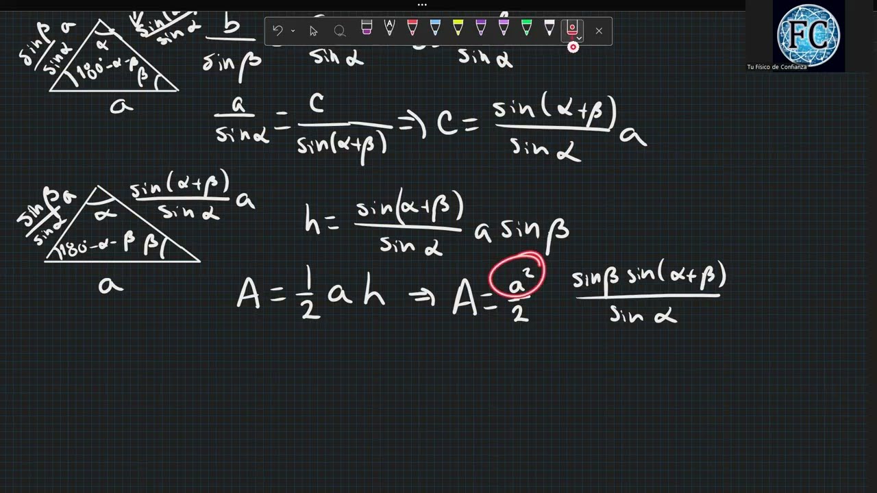 Geometría y Trigonometría Preuniversitaria - 26 La fórmula de Herón