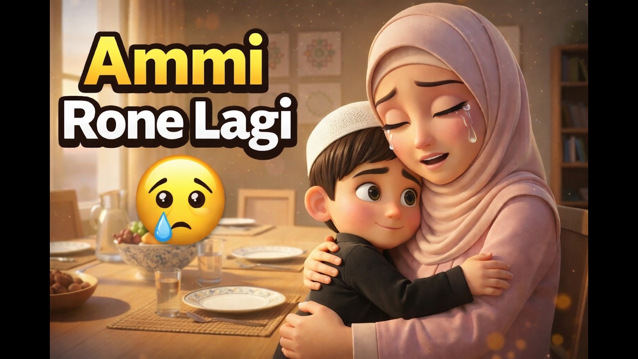 Iftar Se Pehle Ahmad Ne Jo Kiya… Ammi Rone Lagi 😢 | Ramadan Kids Story