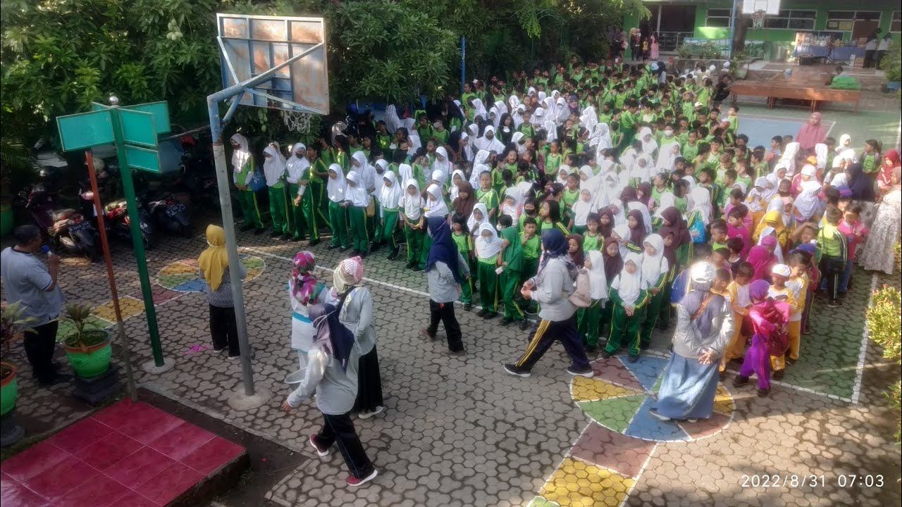 JALAN SEHAT UPT SDN MANDARANREJO 1 - HUT RI 77 2022