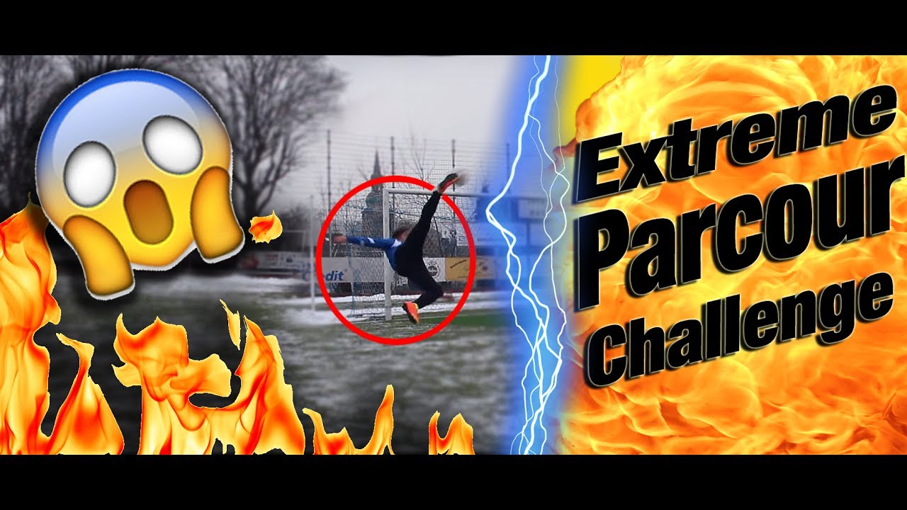 Extreme Parcour Football Challenge!!! Quickplay Speed & Agility Challenge by SportplatzHD