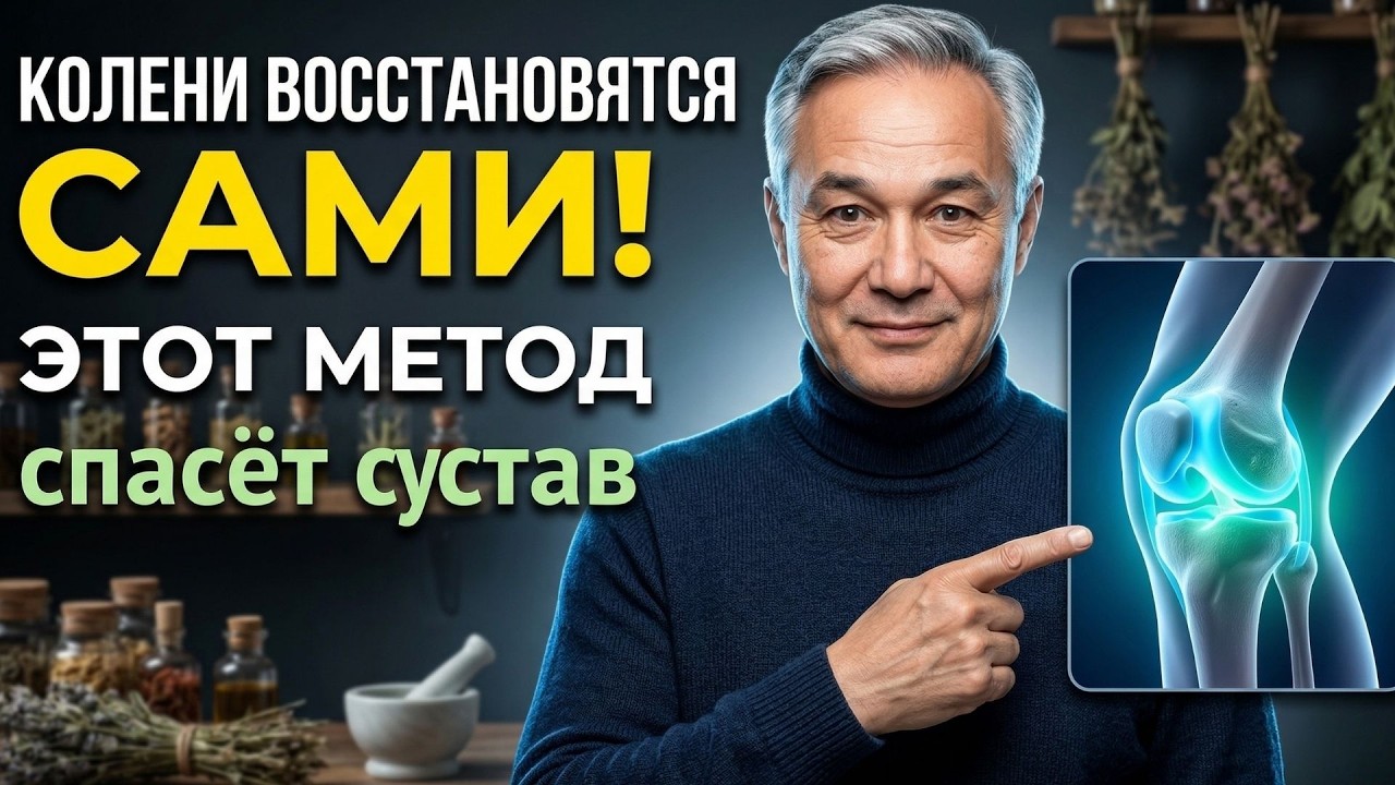 ЭТОТ способ восстановит КОЛЕНИ! Ты забудешь про БОЛЬ НАВСЕГДА