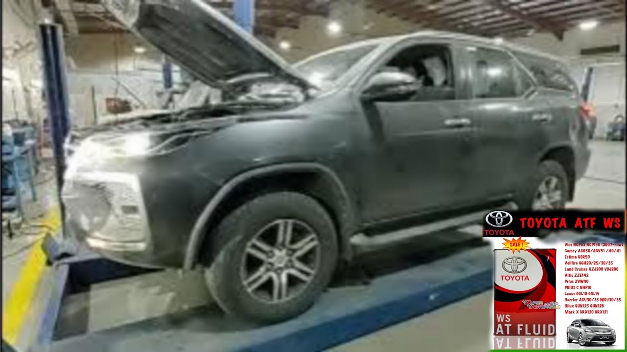 TOYOTA FORTUNER 2022 MODEL how to change ATF automatic transmission fluid (complete guide)