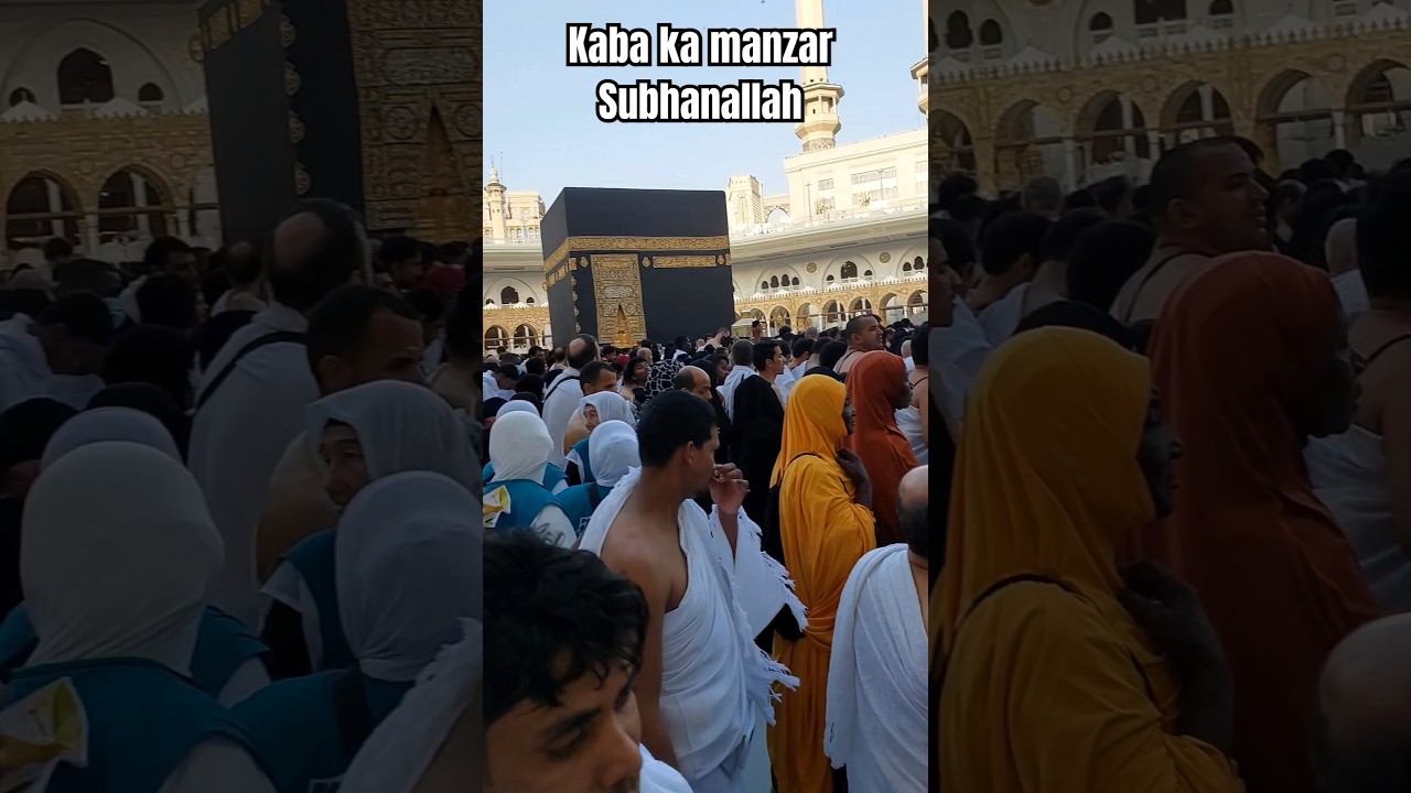 kabe sharif live today #subhanallah #mashallah #ytshorts #islamic #allahuakbar #viralvideos #live