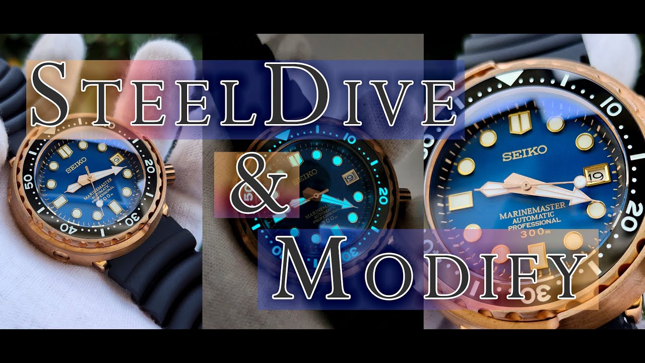 Seiko Modify | SteelDive 1975S Bronze | Watch modification for beginners
