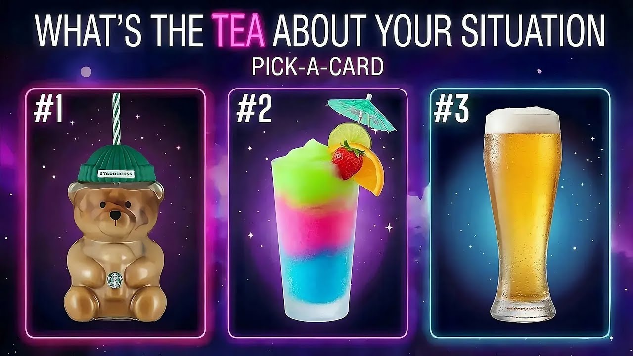 What's The Tea About Your Situation 🧐 PICK A CARD 🔮 #tarot 