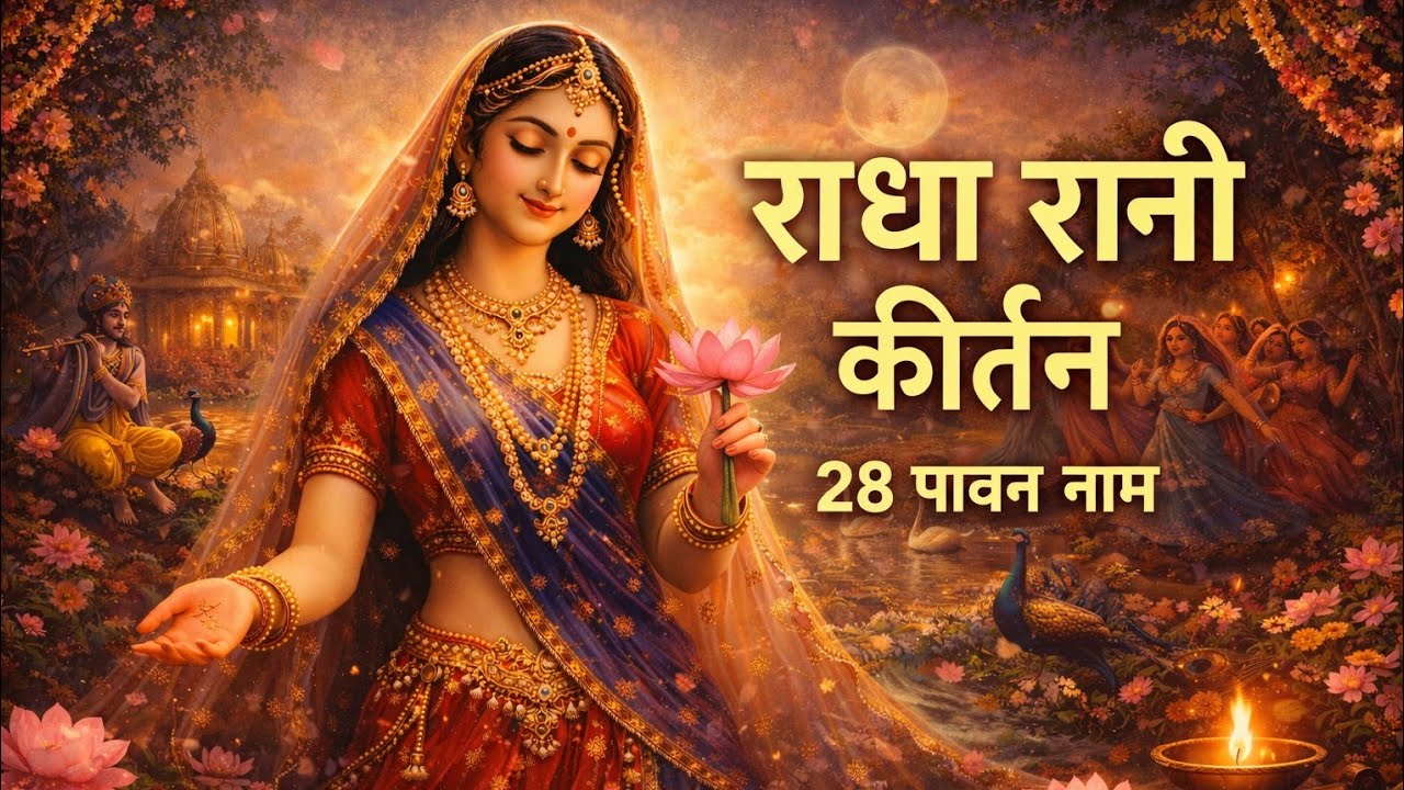 Radha Rani Ke 28 Pavan Naam | राधा रानी कीर्तन | Soulful Radha Bhajan 2026