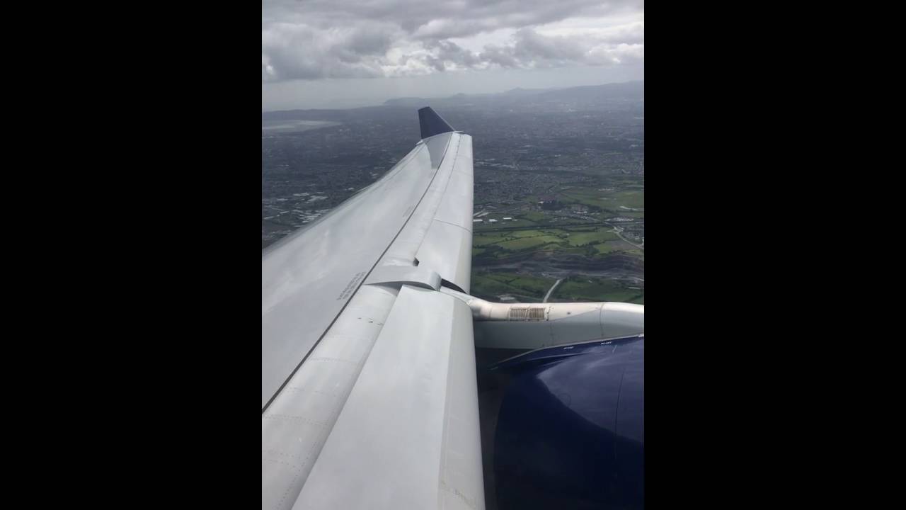 N814NW Take off, Dublin Ireland to New York JFK