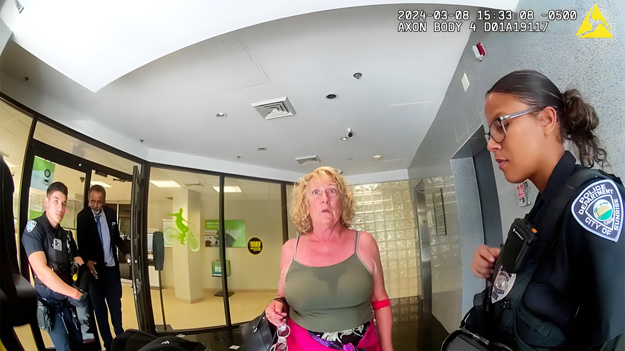 Police Surprise Woman at Bank After She Tries to Cash Fake $3,000 Check