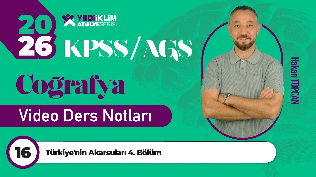 16 - T&uuml;rkiye'nin Akarsuları 4. B&ouml;l&uuml;m - Hakan TOPCAN