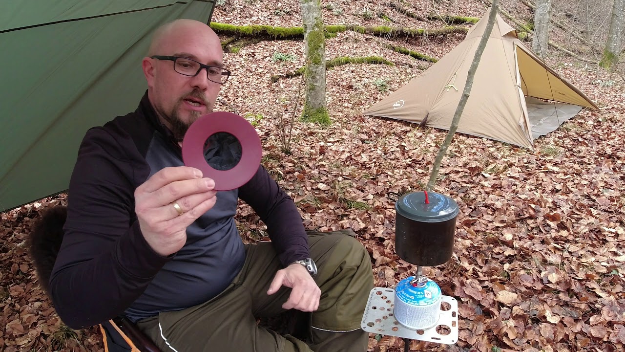 Solo - Winterübernachtung/Kanu - Bushcraft Overnighter am Fluss