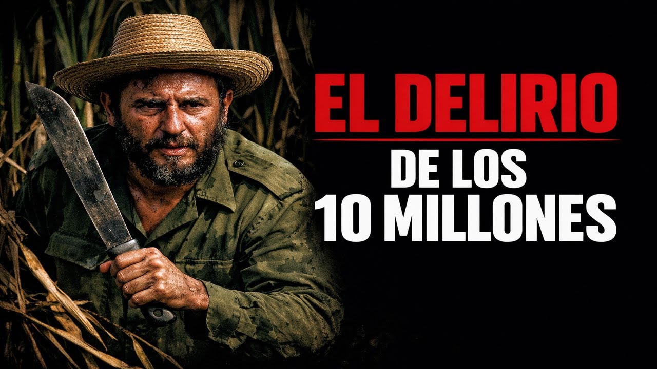 El DELIRIO de los 10 Millones: La obsesión que DESTRUYÓ a Cuba (Peor que el bloqueo)