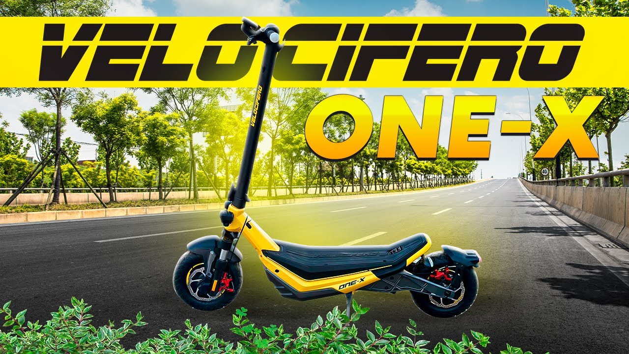 Электросамокат из Италии - Velocifero ONE - X